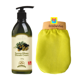 Cream shower gel Sun olives