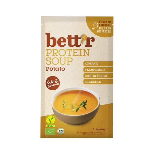 Bio Protein soup with potato