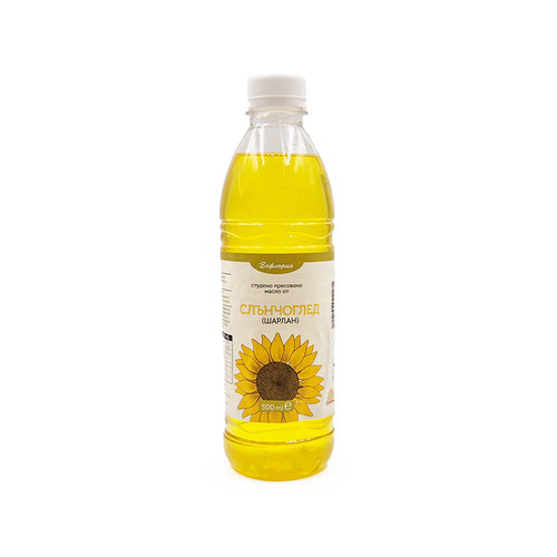 Cold pressed sunflower oil, Charlan