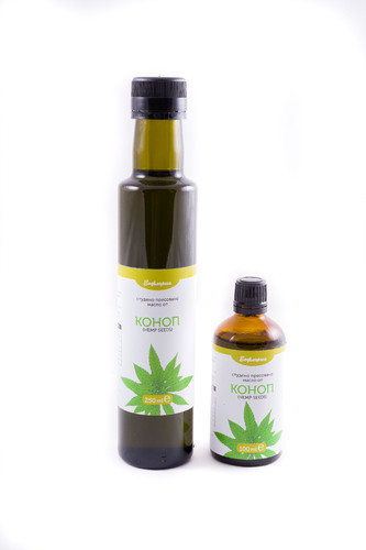 Cold pressed hemp oil 250 ml