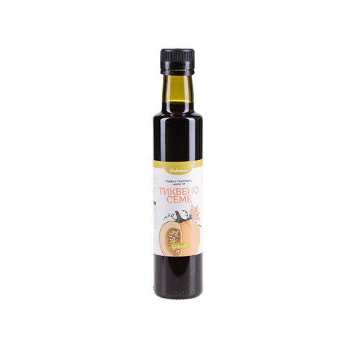 Cold pressed pumpkin seed oil